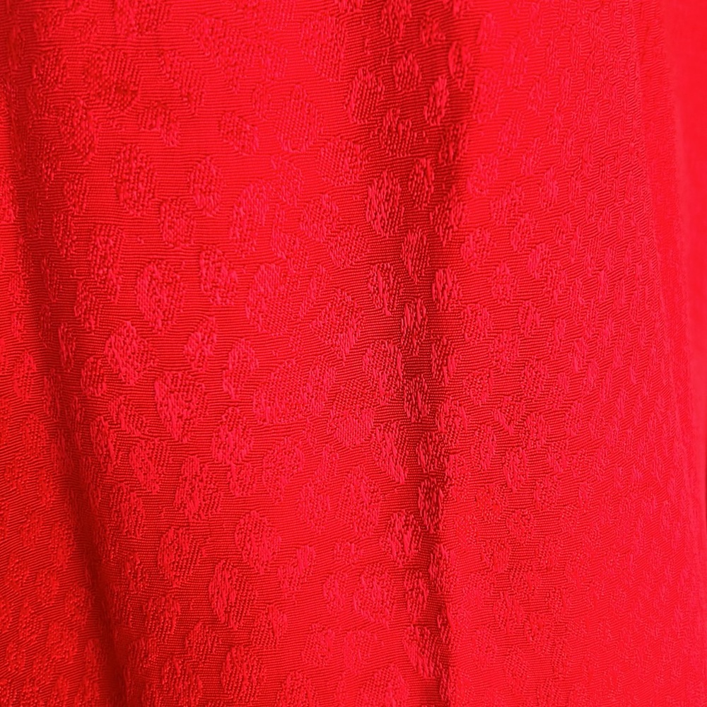 H&M Red Jacquard-weave Dress - Picture 7 of 10